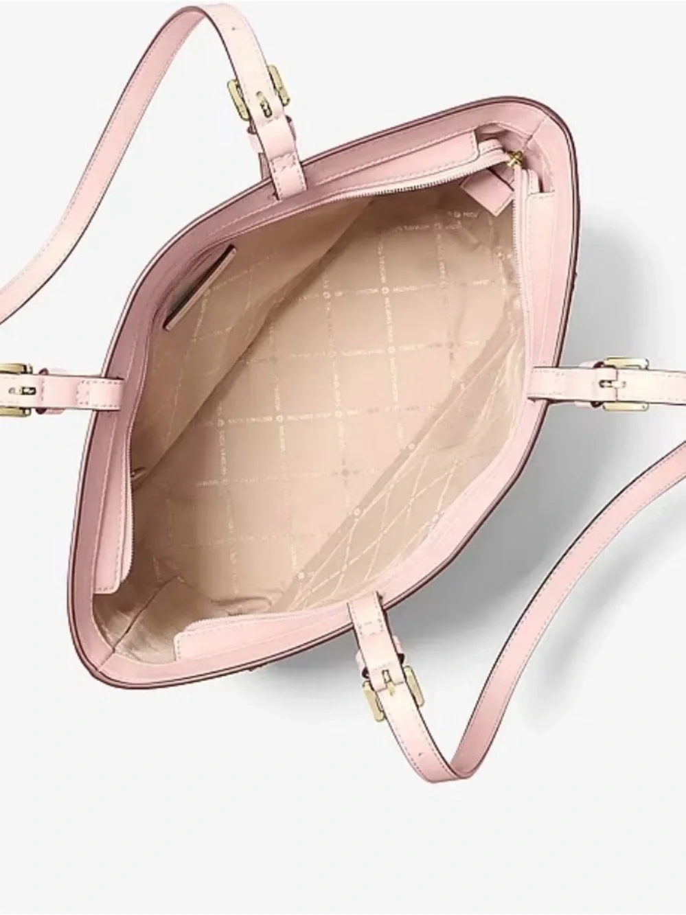 Michael Kors Blush Pink Signature Jet Set Tote 💖 - Picture 4 of 13